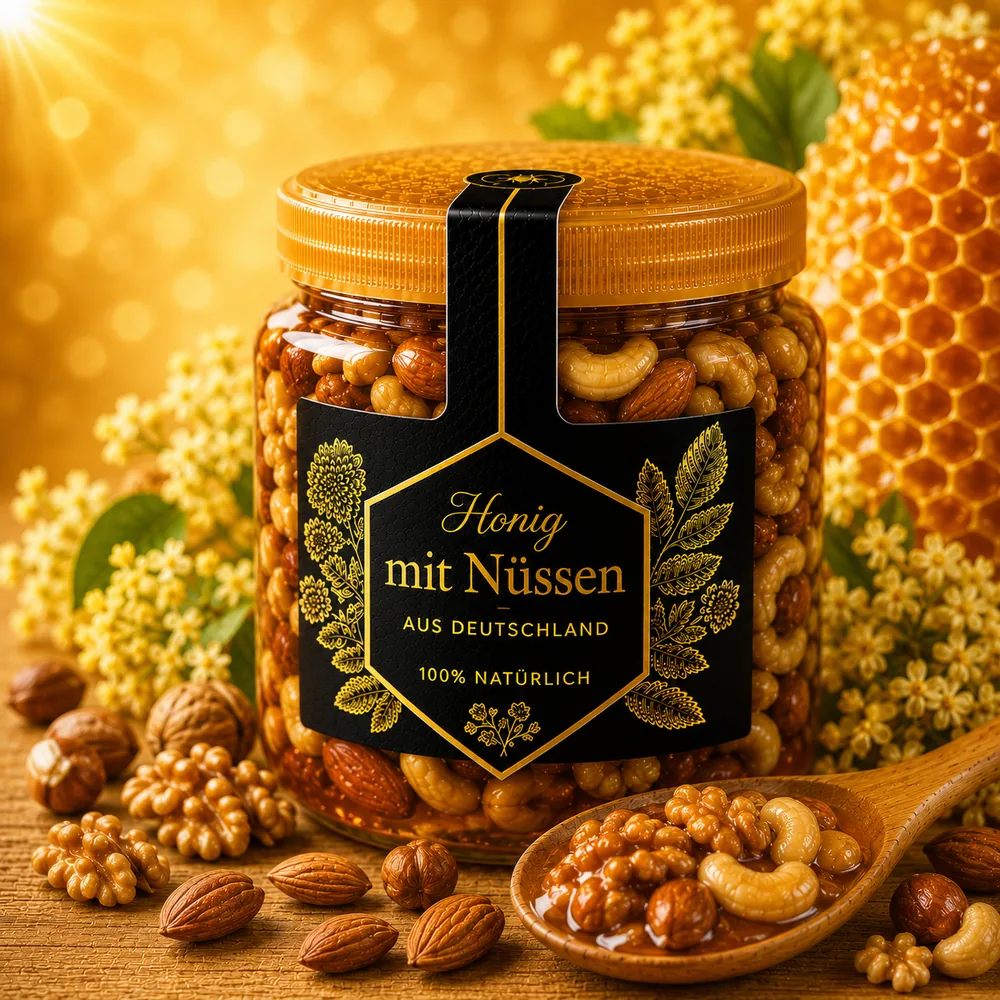 Мёд с орешками PRO BIENEN